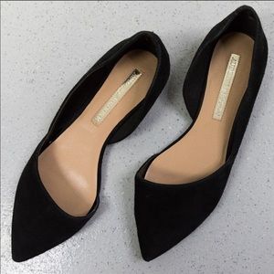 Audrey Brooke - Nolan Leather Pointed Toe Flats